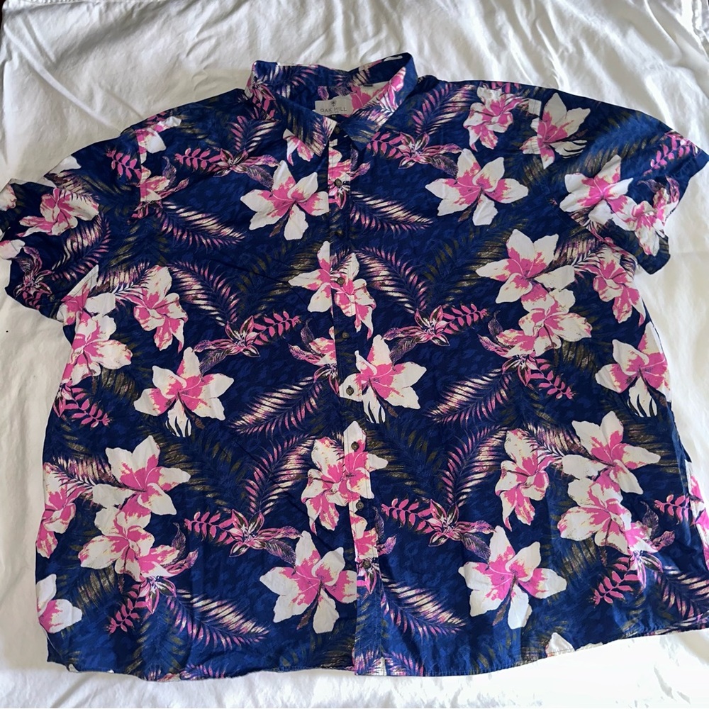 Oak Hill Men’s Big & Tall Casual Shirt